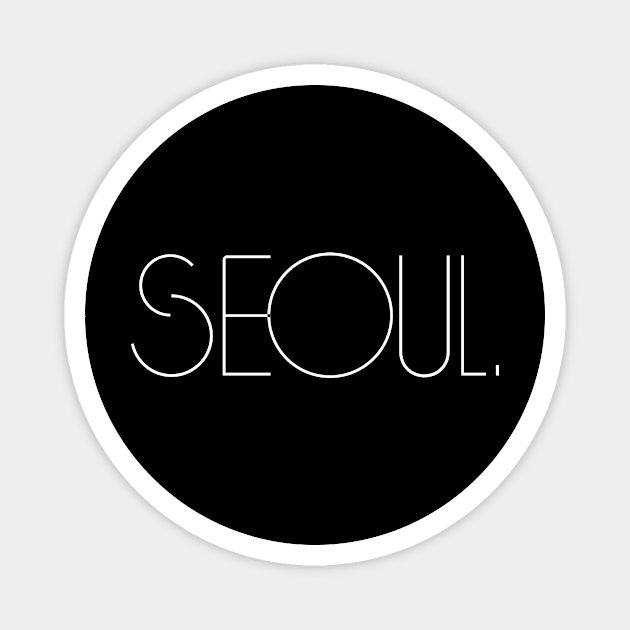 SEOUL Magnet by King Chris